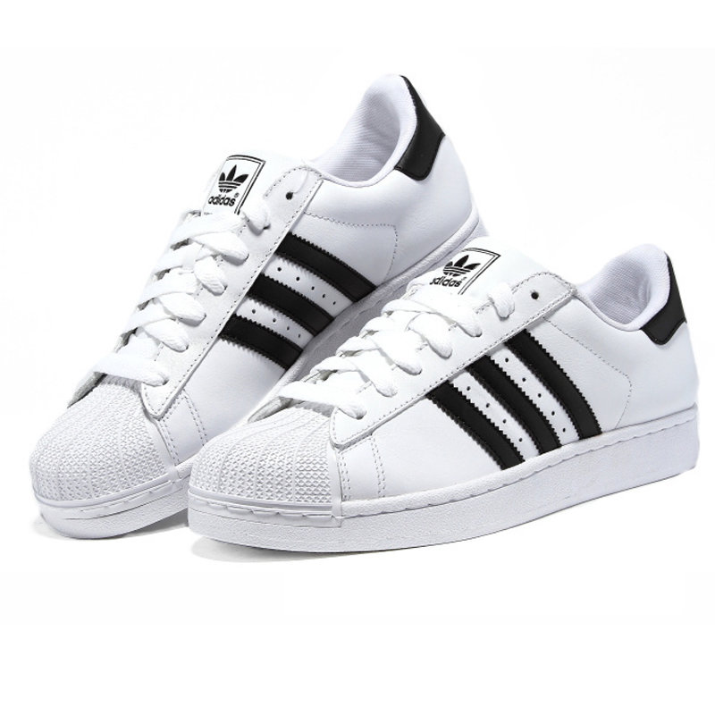 阿迪达斯adidas贝壳头男鞋女鞋三叶草superstar休闲板鞋c 77124 g