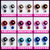 AIF春夏季新款耳钉 糖果UV系列 时尚配饰 日韩风(UV系列-麦子黄)第4张高清大图