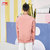 李宁运动时尚系列男子宽松套头卫衣XL码粉 国美超市甄选第2张高清大图