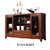 御品工匠现代中式简约时尚家具北欧乌金木色餐柜 实木餐边柜K0816(1.6米餐边柜（全实木）)第4张高清大图