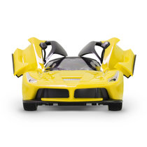 爱亲亲 开门法拉利遥控车极速漂移玩具车儿童玩具充电赛车遥控汽车(黄色)