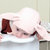 milkyfriends春秋季宝宝帽男女儿童可爱兔耳胎儿帽时尚婴儿帽子(蓝色 均码3-12个月（40-46CM）)第5张高清大图