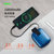 idmix 自带插头充电宝自带线Type-C线移动电源10000mAh适用于华为(绿色)第2张高清大图