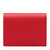 PRADA普拉达 女士红色短款牛皮折叠钱包红色 时尚百搭第6张高清大图