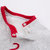 巴拉巴拉婴儿套装长袖两件套秋冬2017新款幼儿保暖加绒衣服裤子潮(73cm 中国红)第4张高清大图