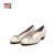 马内尔2020年春季新品专柜同款粗跟真皮女鞋潮流时尚单鞋女G01063(黑色 36)第6张高清大图