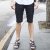 斯帕乐 SIPPARO 纯色 沉稳 时尚休闲 男士中裤 3215D2004 黑色 31（2.39尺）第2张高清大图
