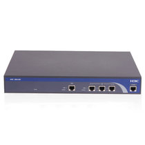 华三（H3C）网吧企业级百兆VPN宽带有线路由器ER3100上网行为管理带挂耳QoS监控(灰色 官方标配)