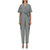 MaxMara女士灰色收腰连体裤 12460119600-00236灰 时尚百搭第4张高清大图