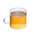 加厚耐高温防爆玻璃杯小茶杯喝茶杯子品茗杯迷你小茶杯小酒杯(120ML【4只装】+【杯架】)第5张高清大图