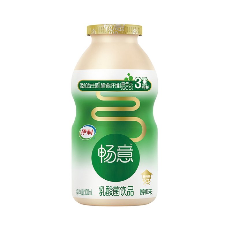 伊利畅意100乳酸菌原味100ml30瓶酸甜可口
