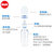NUK宽口径玻璃奶瓶蓝色120ml 配防胀气自然实感乳胶奶嘴0-6个月中圆孔第5张高清大图
