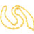 传世美钰 黄金项链 足金男士橄榄珠项链(约24.69)第5张高清大图