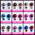 AIF春夏季新款耳钉 糖果UV系列 时尚配饰 日韩风(UV系列-麦子黄)第3张高清大图
