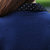 娇维安 韩版春季女装外套 时尚套头衫 毛衣打底衫 修身假两件套针织衫 女(藏青色 均码)第4张高清大图