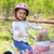 永 久（FOREVER）儿童滑步车自行车通用儿童多色骑行头盔骑行护具（护肘+护膝）(红色 头盔)第3张高清大图