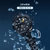 天王蓝鳍系列Pro200米潜水运动手表钢带机械男表黑面黑带GS201180B.D.B.B 国美超市甄选第2张高清大图