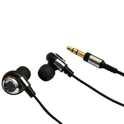 意高（ECHOTECH）CO-168 耳机 入耳式耳机 立体声耳塞式耳机（银白色）（配有两对备用硅胶耳套,方便用户及时的清洁更新）