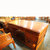 红木家具2米红木书桌实木老板台办公桌大班台非洲黄花梨木第4张高清大图