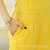 DELUXSEY 纯黄色菱格压花无袖连体裤 女士夏季短裤裙 韩版新款大码潮服(黄色 XL)第5张高清大图