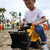 活石 儿童玩具工程车挖掘机可骑可坐滑行学步车(档次款铲土机)第4张高清大图