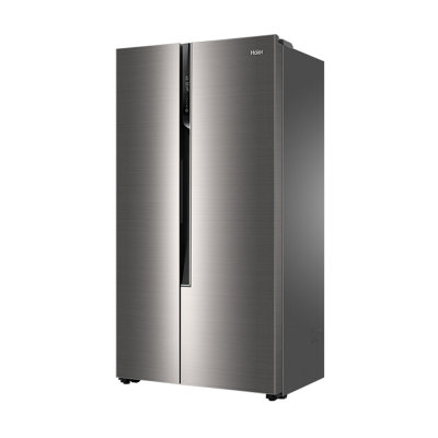 海尔（Haier）BCD-600WDEA 600升对开门变频静音节能 大容量 风冷无霜干湿分储 家用保鲜海尔冰箱 天际银