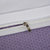 晶丽莱 全斜纹棉被套单件 单双人被罩纯棉床上用品(爱花紫 150x200cm)第5张高清大图