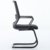 云艳YY-LCL664 人体工学电脑椅职员办公椅弓形椅家用网布椅子黑色(默认 默认)第3张高清大图