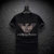 欧洲站美杜莎夏季2020新款潮流牌男士丝光棉烫钻短袖T恤大码体恤.4(3XL 黑)第2张高清大图