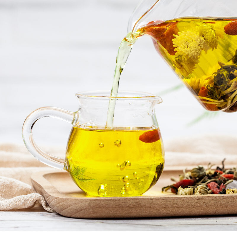 草木方菊花枸杞金银花茶120g 枸杞子蒲公英根胎菊组合花草茶 熬夜养生