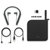 索尼（SONY）WI-1000X Hi-Res颈挂式 入耳式 无线蓝牙耳机 降噪耳机 手机通话-黑色第3张高清大图