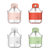 高颜值时尚吸管大容量塑料水杯女夏季户外运动健身水壶便携背带(红色 1000ml)第5张高清大图