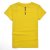 赛琪SAIQI夏季女款时尚休闲运动圆领短T  112306(黄色 L)第2张高清大图