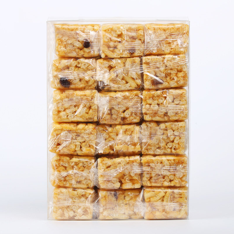 名沙香蕉牛奶葡萄味沙琪玛500g国美甄选