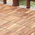 俊采云JCY-Fs15防腐木地板室外碳化地板塑木地板拼接地板（单位：平米）(碳化色)第4张高清大图