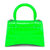BALENCIAGA女士绿色皮革手提包 592833-1LR6Y-3810绿色 时尚百搭第6张高清大图
