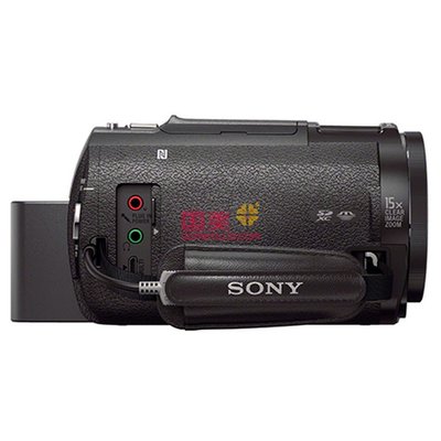 索尼(Sony) FDR-AX30 4K摄像机 4K高清/红外灯夜视(黑色 套餐一)(黑色 官方标配)