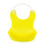 婴儿围兜立体防水兜 新生儿围嘴防脏防漏宝宝饭兜 4色口水巾(黄色)第4张高清大图