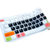 联想IdeaPad 510s 14 昭阳E42-80 YOGA 710 15笔记本键盘保护贴膜(E42-80多彩半透黑)第4张高清大图