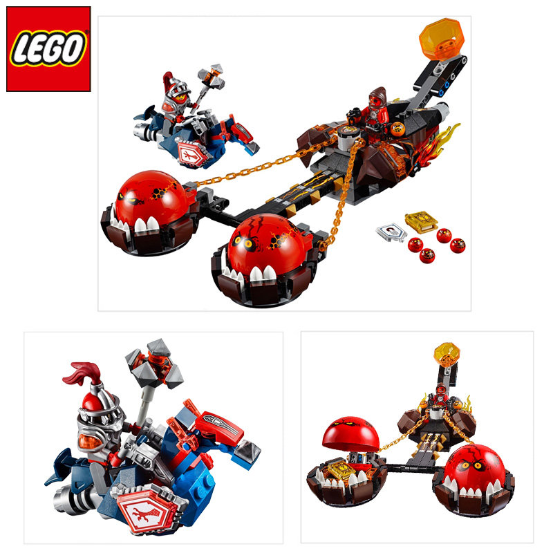 乐高 未来骑士团 炎兽猛将军的双头爆炎投石战车 70314