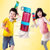 乾越 创意儿童柠檬水杯 环保便携旅行果汁杯子活力瓶(紫红)第2张高清大图