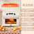 海氏K5空气炸烤箱锅一体多功能家用小型烘焙迷你电烤箱(米色)第5张高清大图