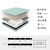 佐菲亚 天然乳胶环保椰棕床垫 弹簧软硬两用席梦思床垫(绿色 1800x2000)第4张高清大图