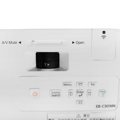 爱普生（EPSON）EB-C301MN投影机（白色）