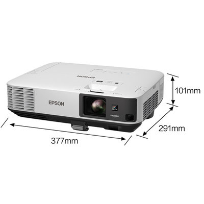 爱普生(Epson) CB-2255U 投影仪 5000流明 含120寸16:10宽屏幕布 包安装 含辅料 KM