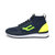 Bally巴利 男士织物配皮系带运动鞋 GABRYO T(109 墨蓝色荧光黄色 6)第2张高清大图