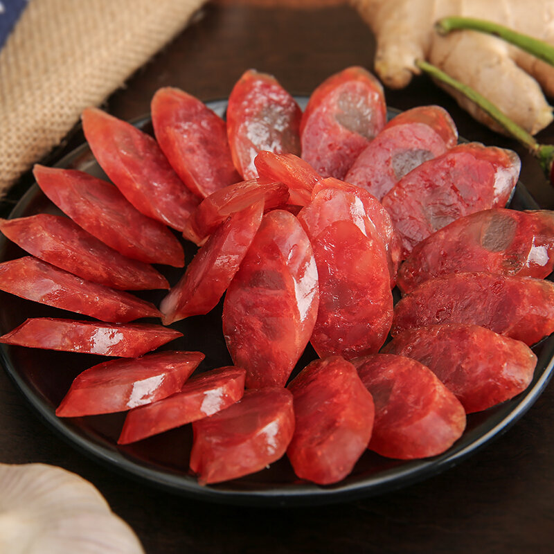 唐人神腊肠熟食腊味7分瘦广式玫瑰甜味香肠腊肉500g三七肥瘦广式微甜