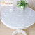 圆形pvc软玻璃桌布防水防烫餐桌垫透明磨砂水晶板塑料台布圆桌垫(幻晶格2.0)(110圆)第2张高清大图
