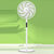TCL电风扇大风量落地扇家用遥控台扇立式摇头冷风扇壁扇(14寸机械款（铝叶加3米延长线）)第4张高清大图