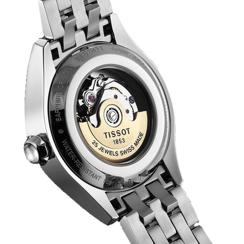 天梭tissot手表唯意系列机械女表t038.007.11.037.00